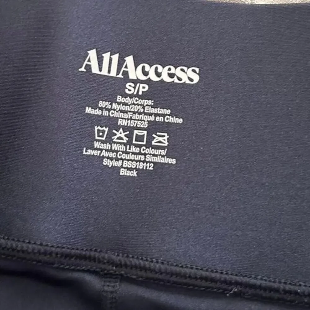 All-access Women's Black and Navy Shorts small